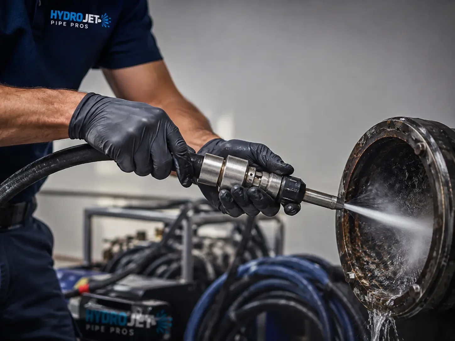 Hydro Jet Pipe Descaling in Columbus, MI